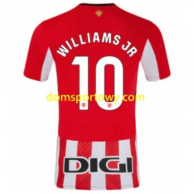 Koszulka Athletic Bilbao Williams JR 10 Domowe Koszulki Piłkarskie 2024-2025 Krótki Rękaw